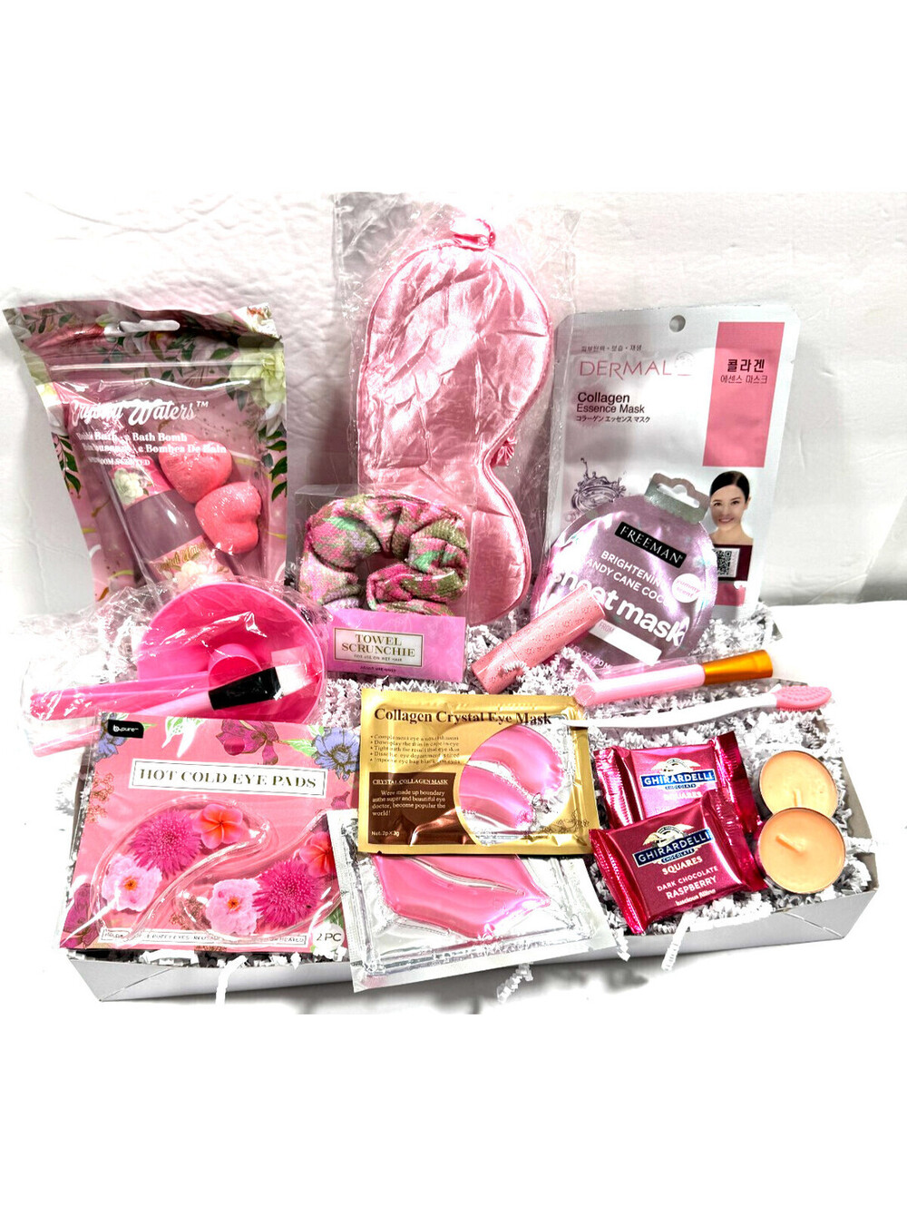 Women Gift Box Spa Day Self-Care Basket